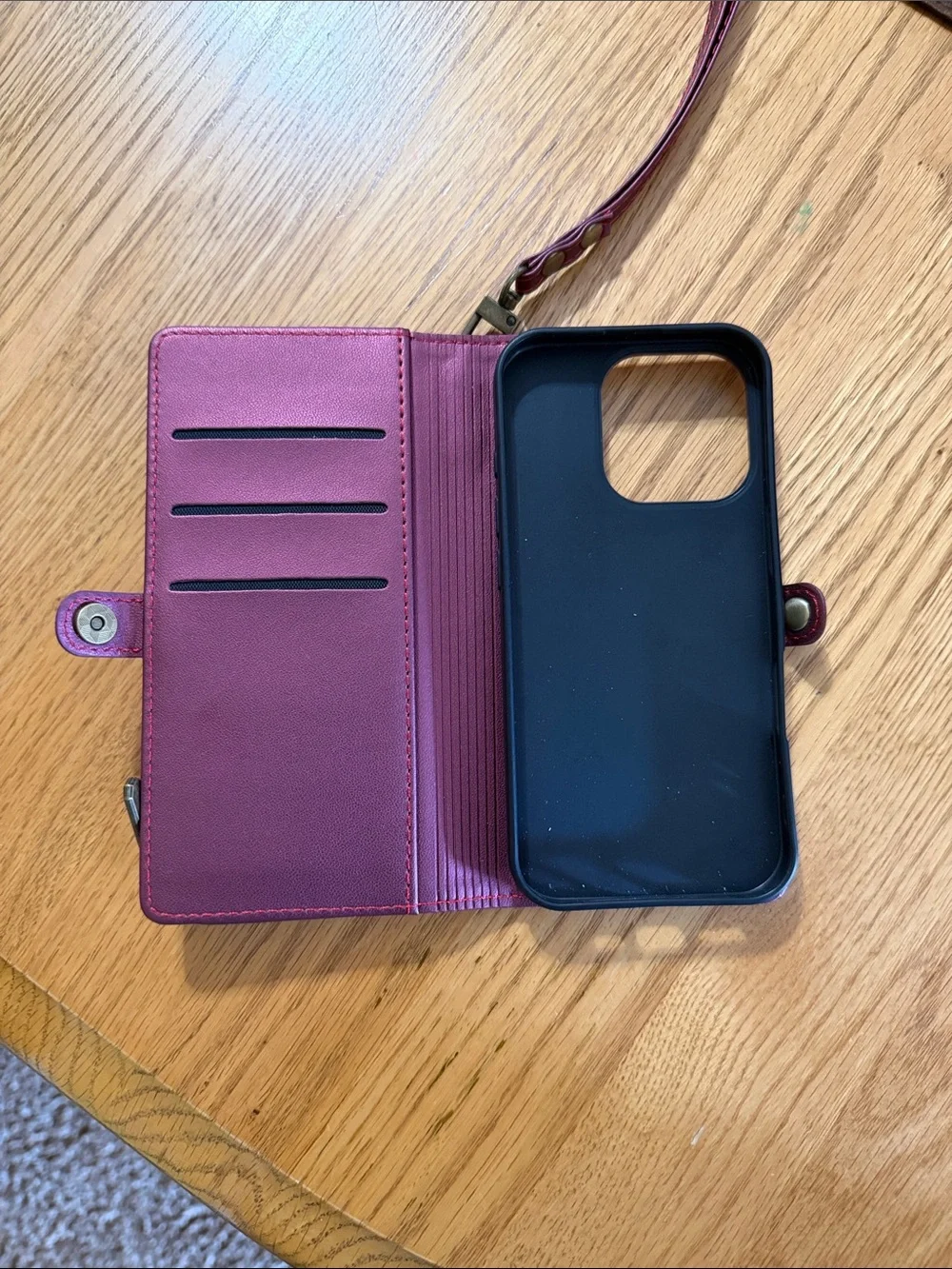 N/A purple wallet